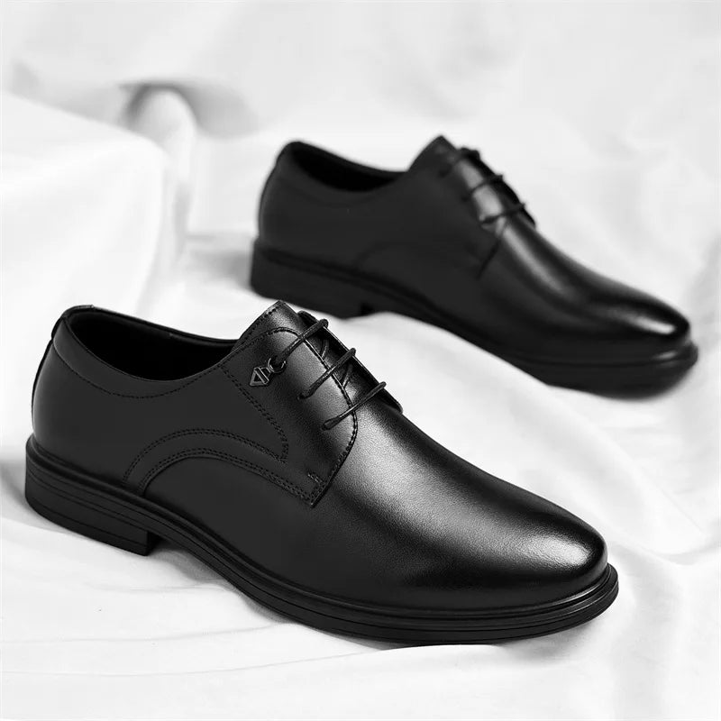 Formal business men leather shoes