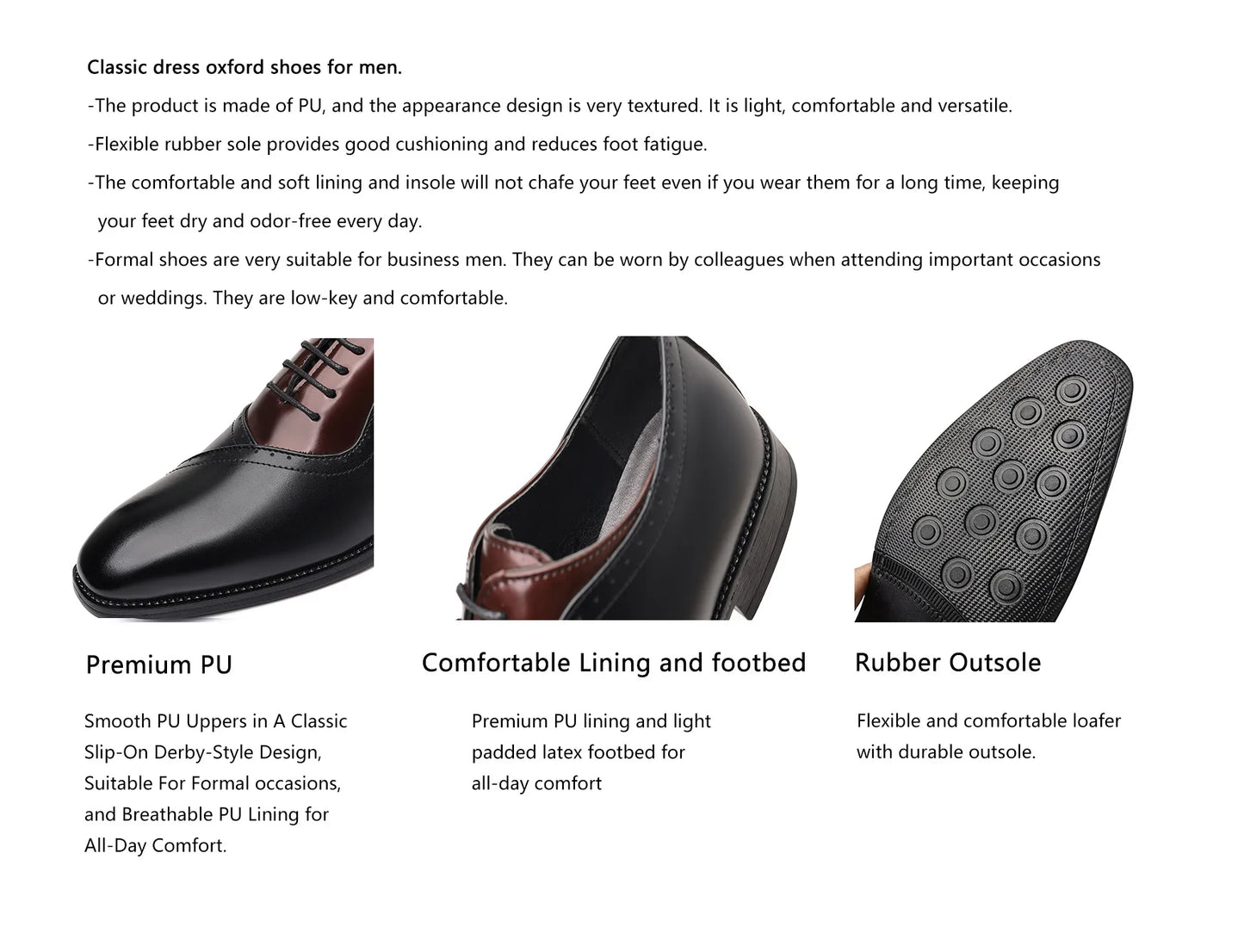 Men's Business leather shoes