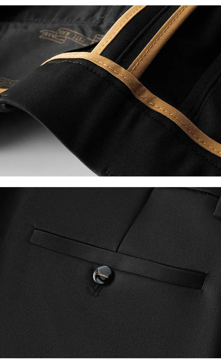 Men's stretch casual suit pants