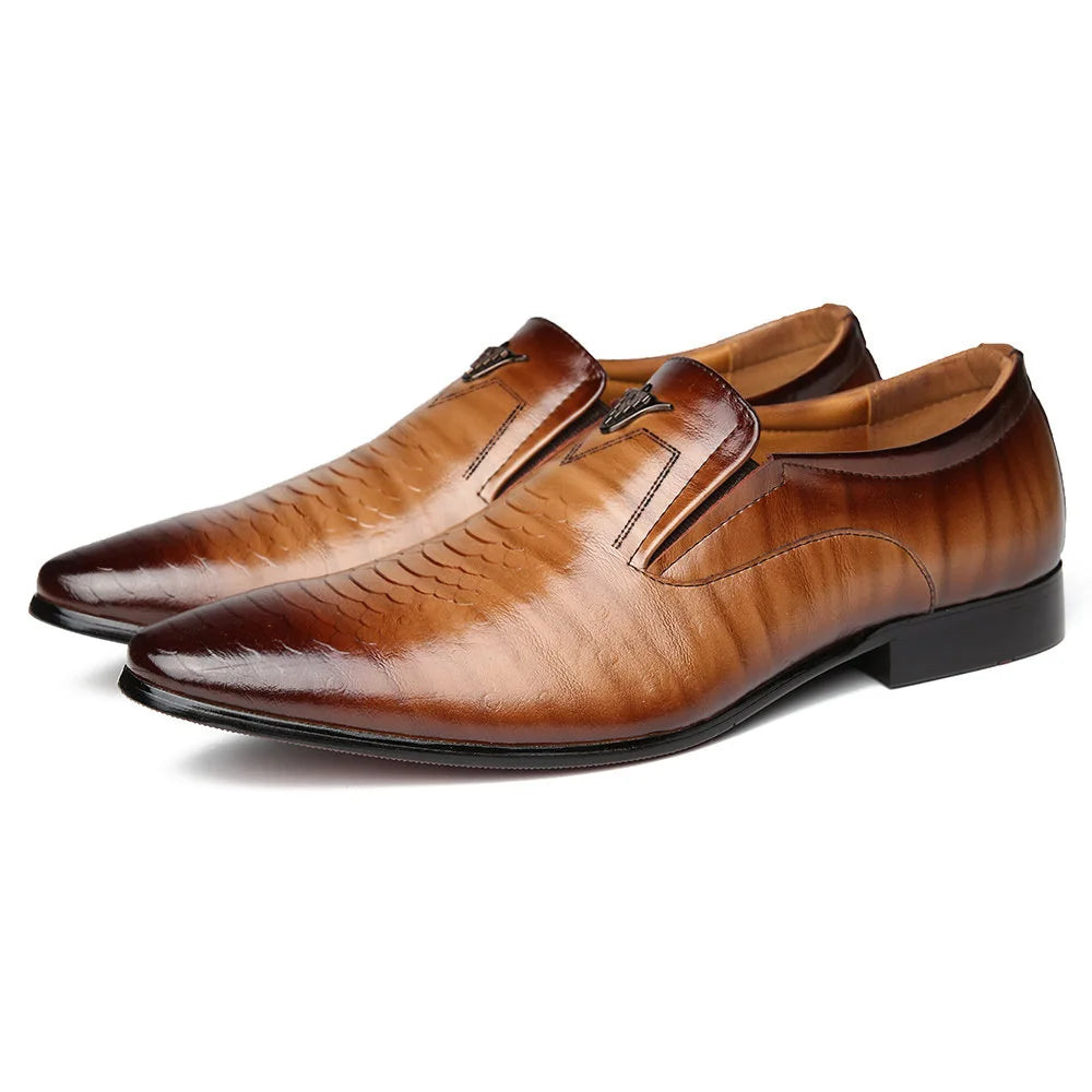 Leather Luxury Men Dress shoes