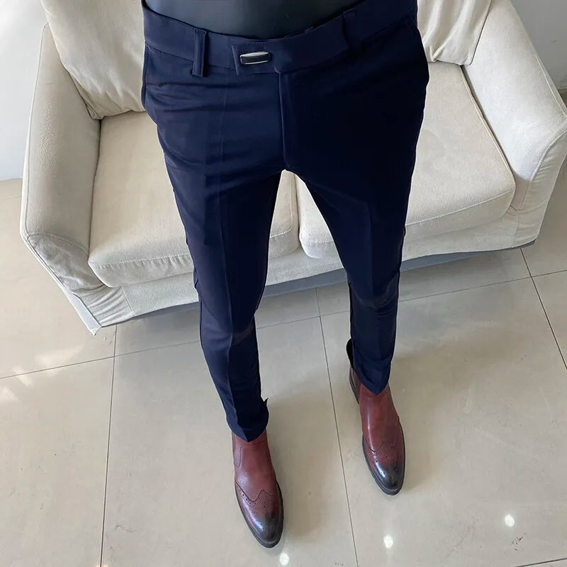 Men Formal Business Office suit pants