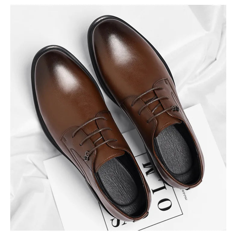 Formal business men leather shoes