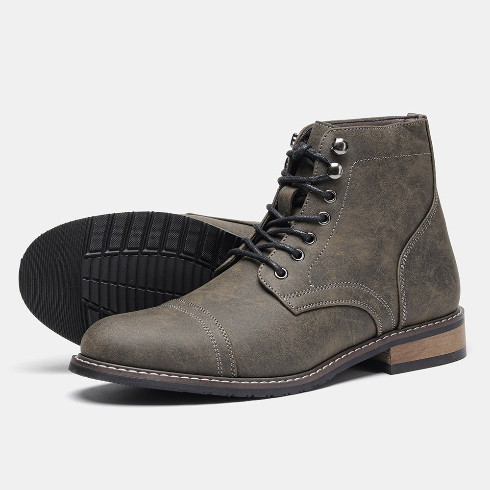 Men's Leather Martin Boots