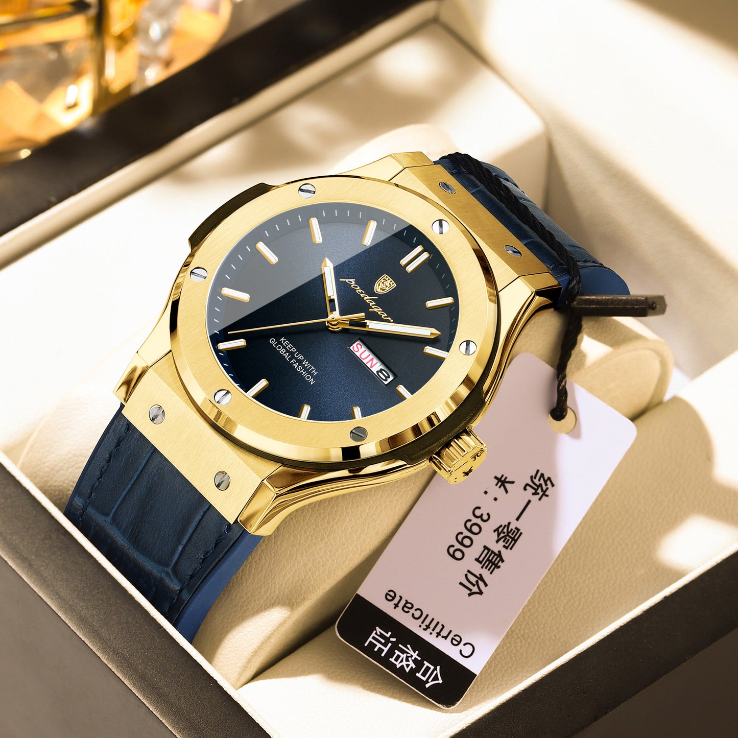 Men's Luxe Quartz Watch