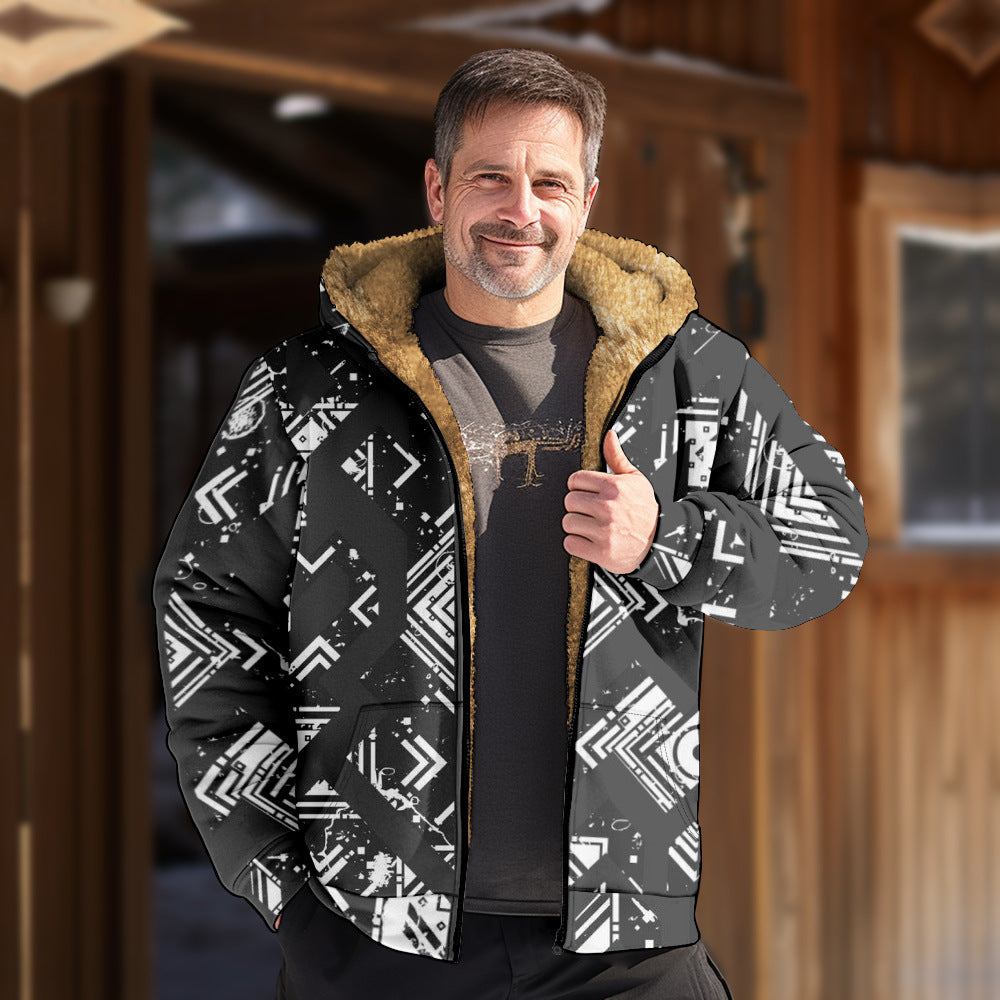 Autumn Cotton-padded Men Jacket