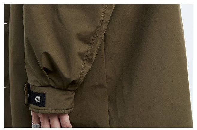 Men's Warm False Two Pieces Hooded Coat