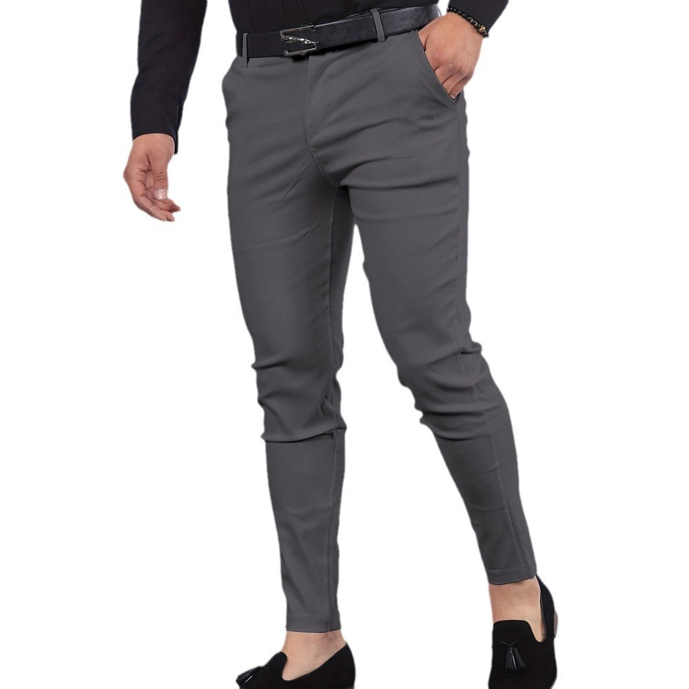 Men's Solid Casual Pants