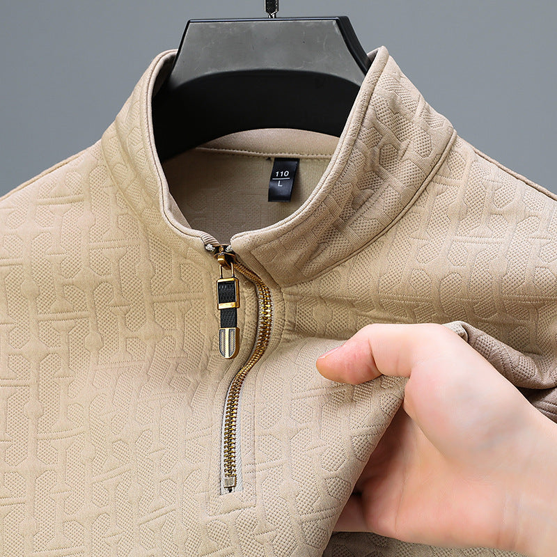 Autumn Men's Solid Warm Sweater