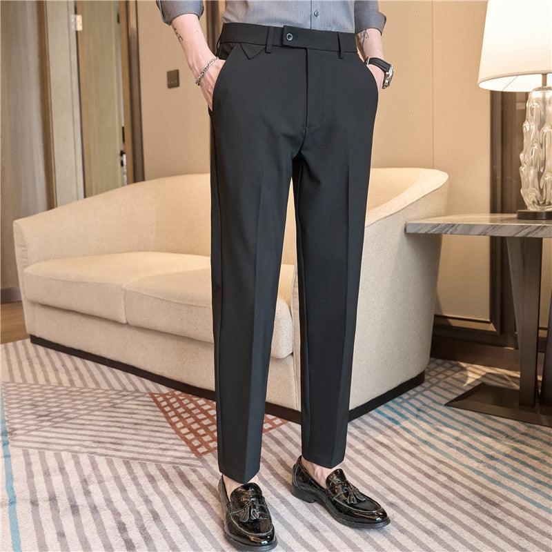 British style men formal pants
