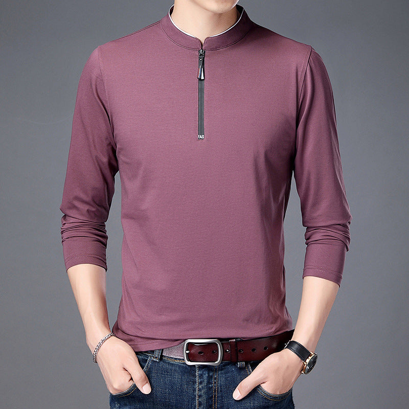 Collar Cotton Men Autumn Clothes