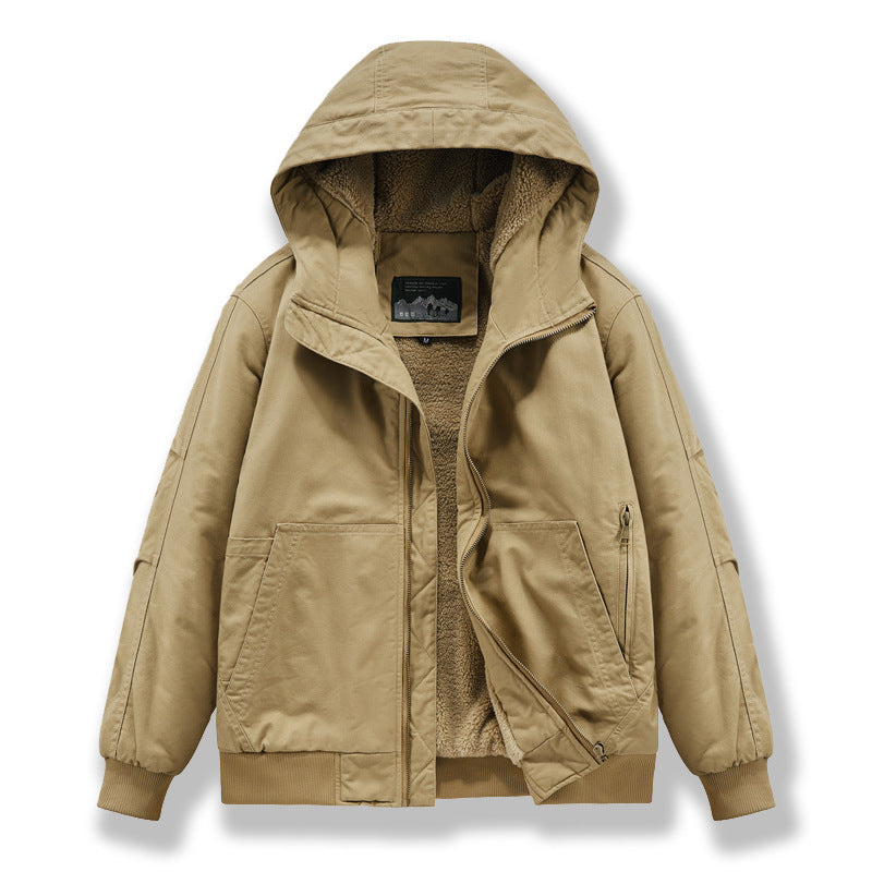 Cashmere Winter Coat For Men Padded Jacket