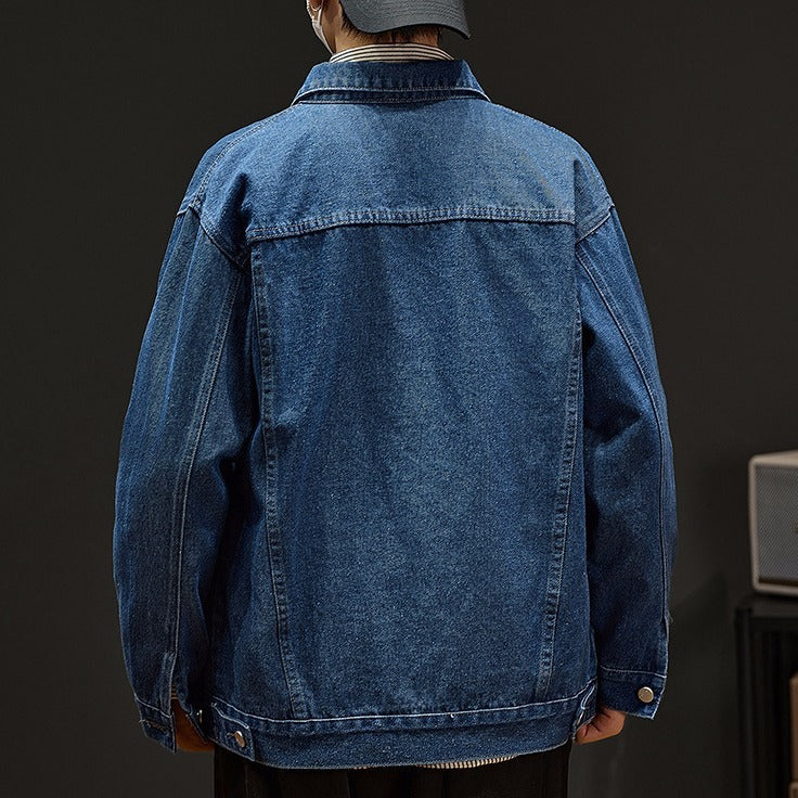 Autumn warm Denim Jacket