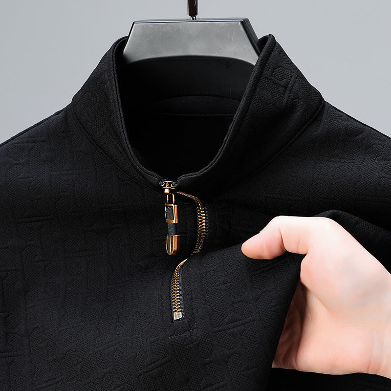 Autumn Men's Solid Warm Sweater