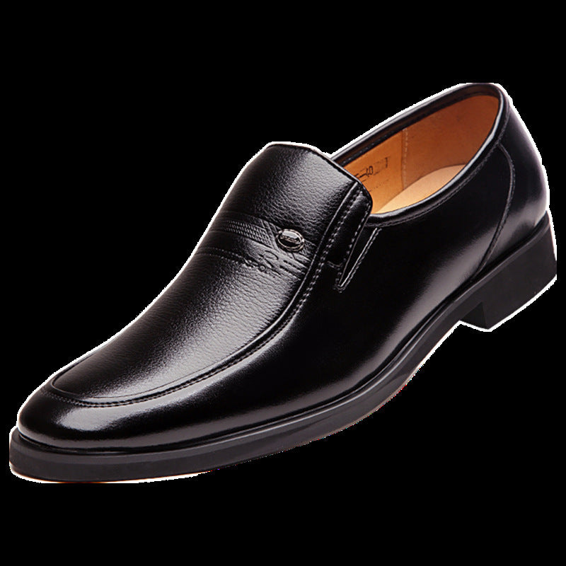 British men leather shoes