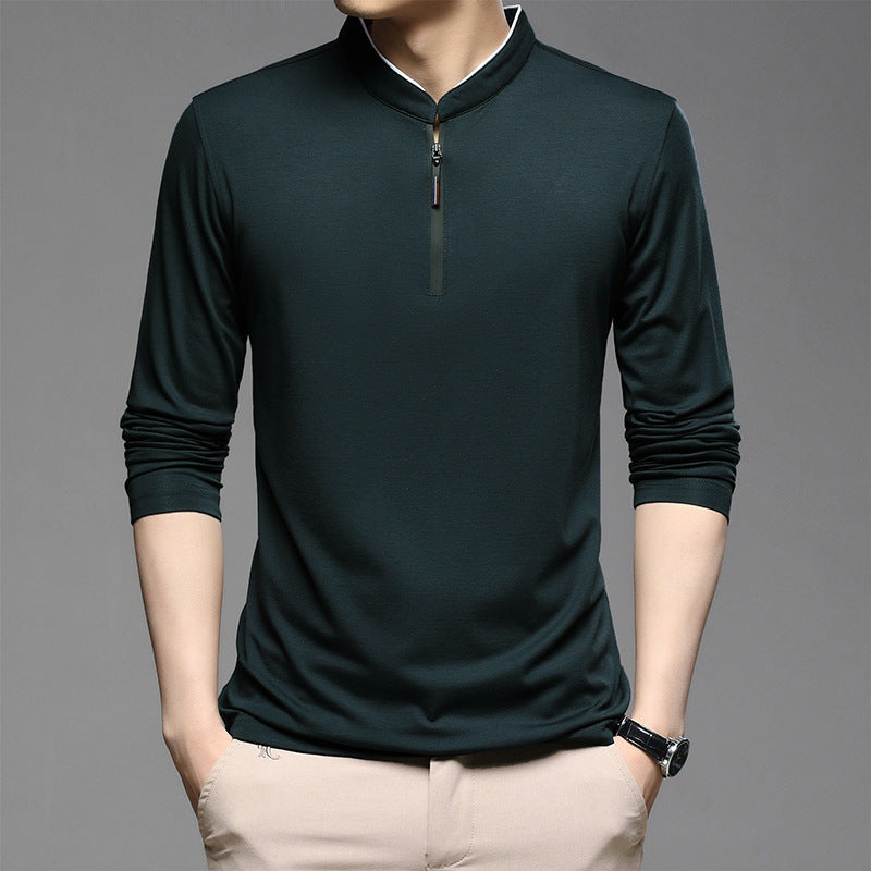 Collar Cotton Men Autumn Clothes