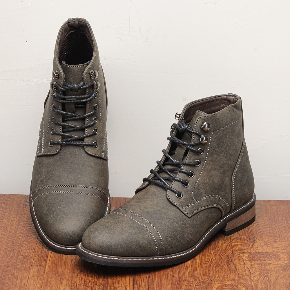 Men's Leather Martin Boots