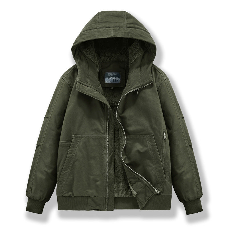 Cashmere Winter Coat For Men Padded Jacket