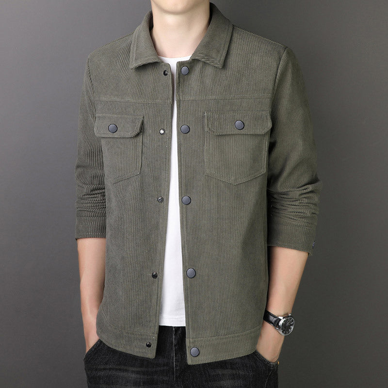 Corduroy Jacket For Men Autumn And Winter