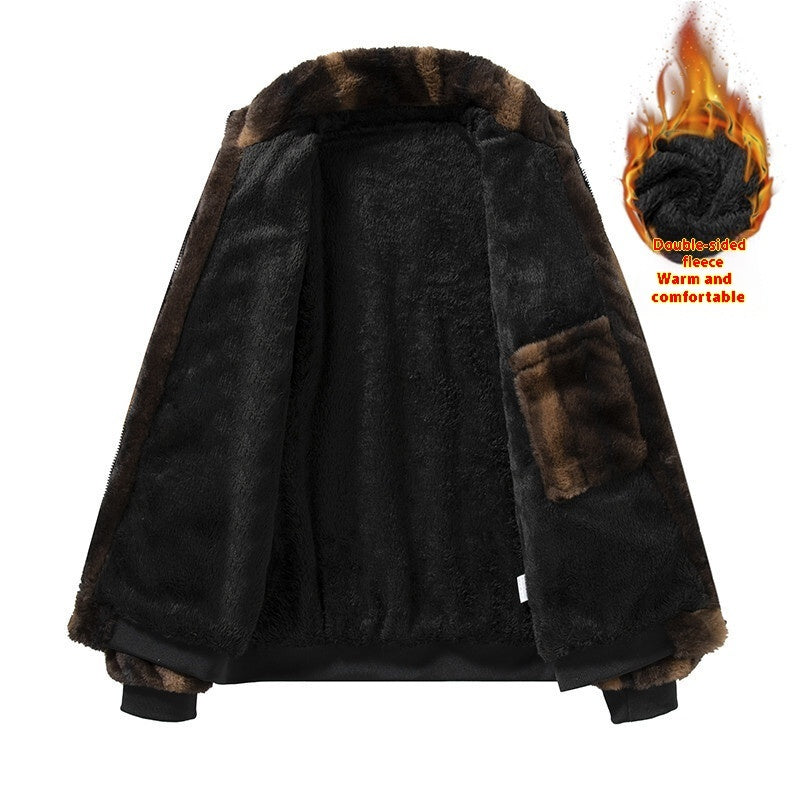 Autumn Warm Hooded Jacket For Men